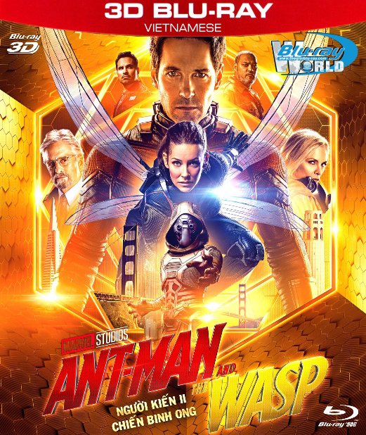 Z264. Ant-Man and the Wasp 2018 - Người Kiến II : Chiến Binh Ong 3D50G (DTS-HD MA 7.1) 